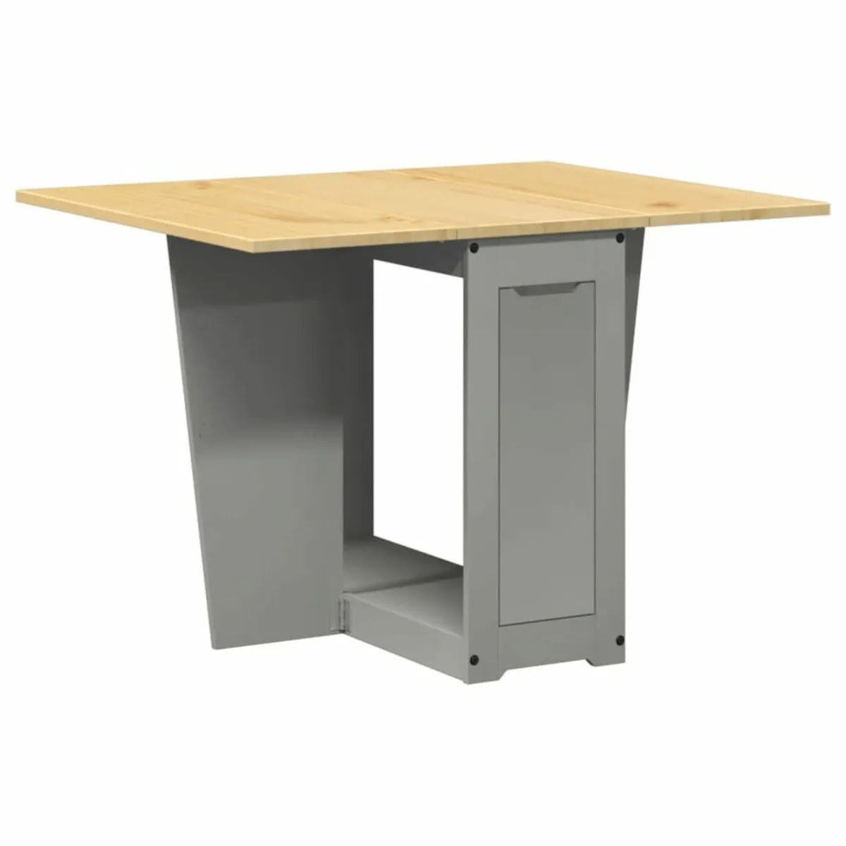 [Free P&P] New Grey Folding Butterfly Dining Table - Image 2