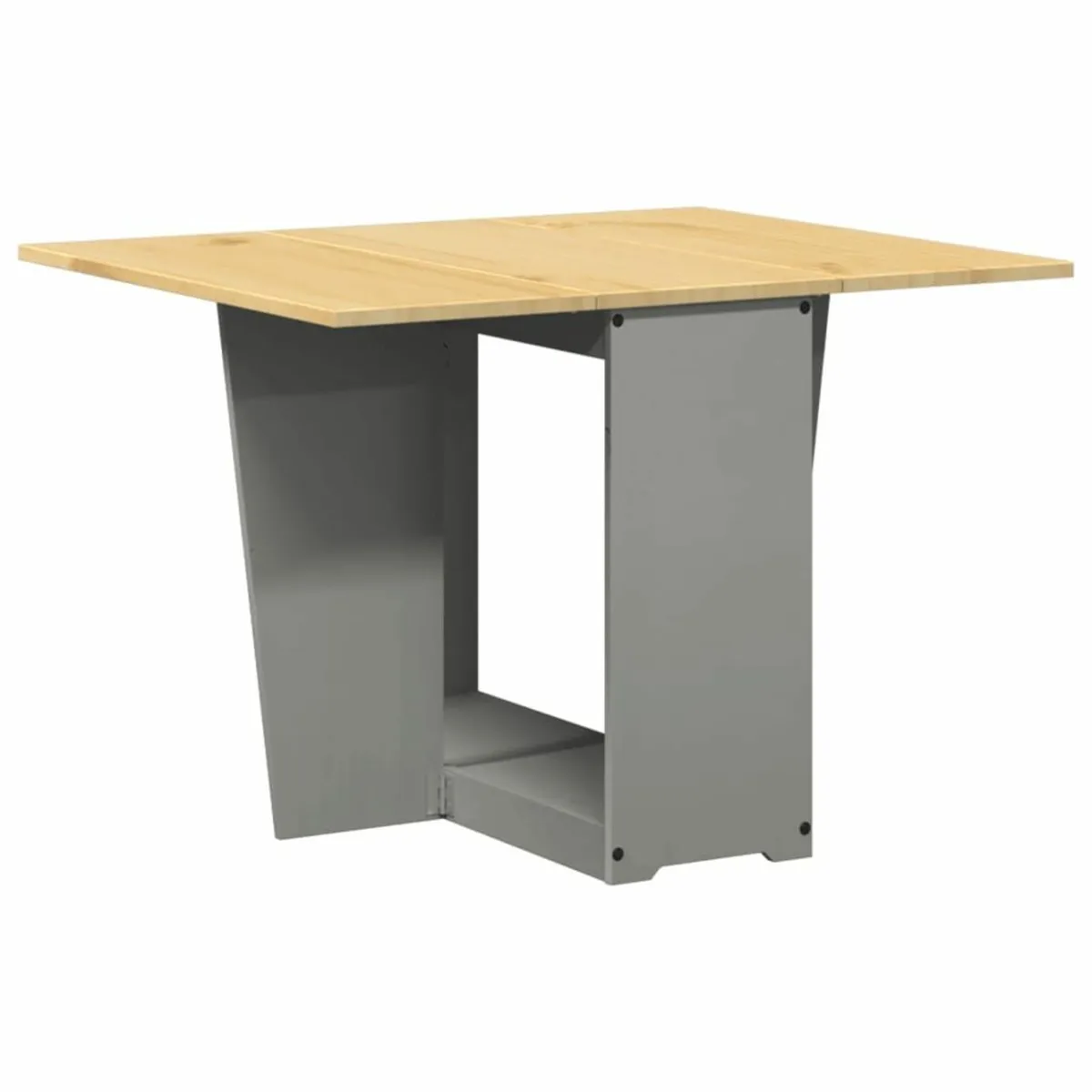 [Free P&P] New Grey Folding Butterfly Dining Table - Image 4