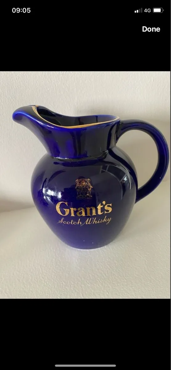 Grants Scotch Whisky Water Jug - Image 1
