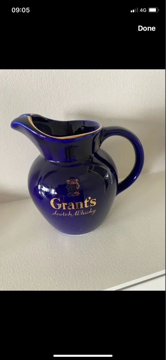 Grants Scotch Whisky Water Jug - Image 2