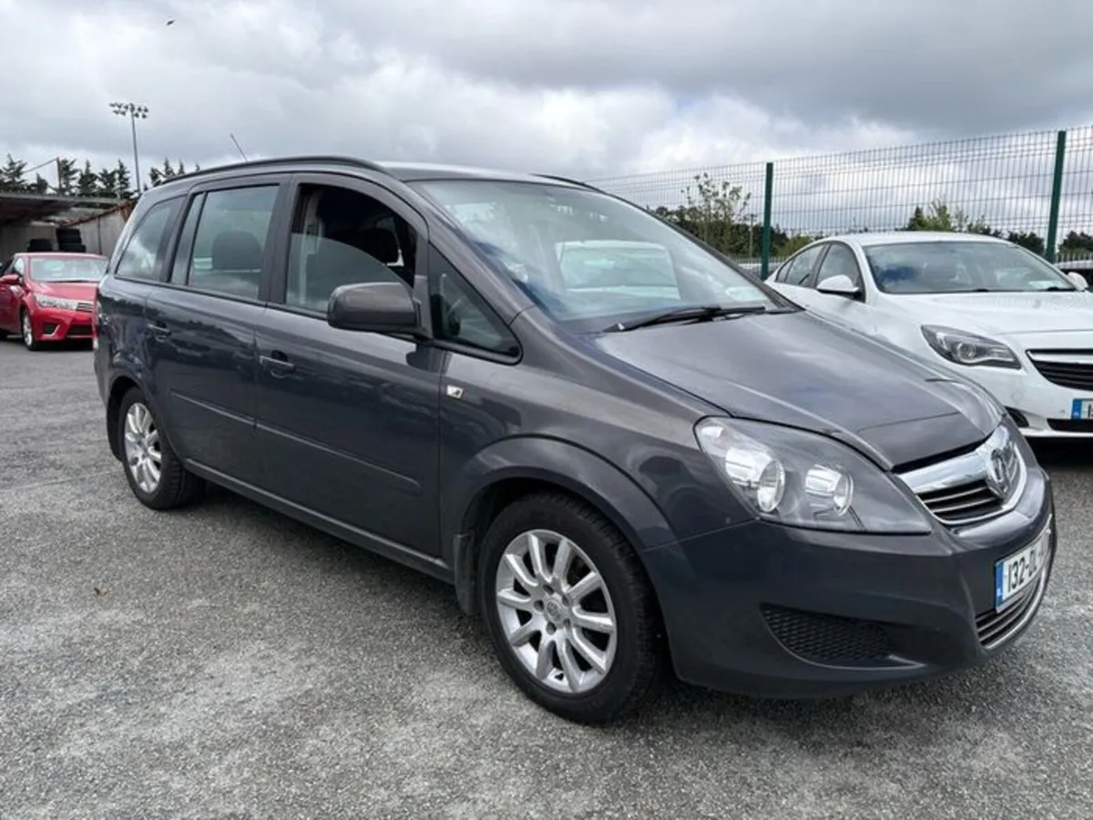 2013 Opel Zafira 7 Seater 1.6L Petrol NCT 12/2025 - Image 1