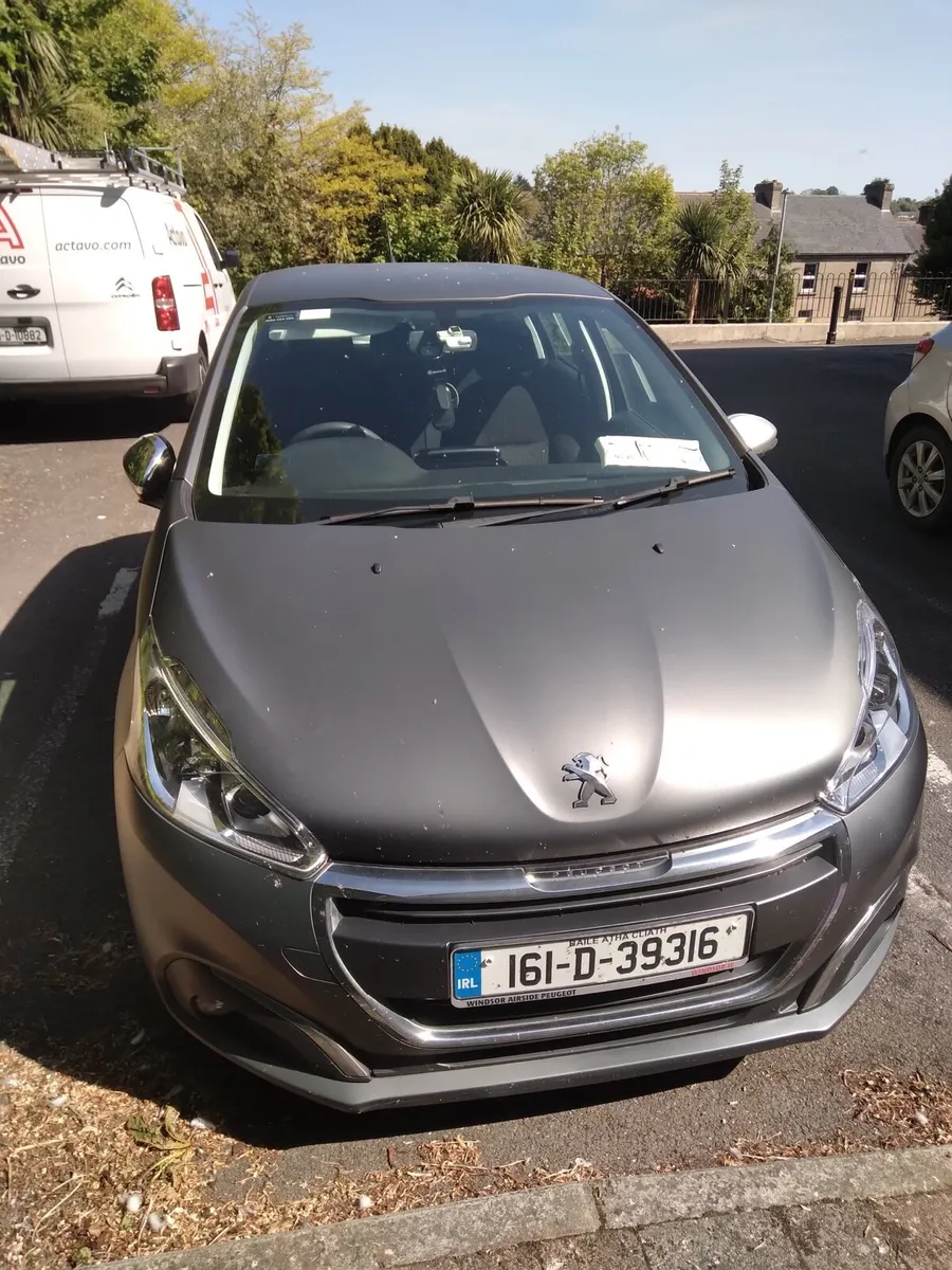 Matte Grey Peugeot 208 2016 - no offers - Image 1