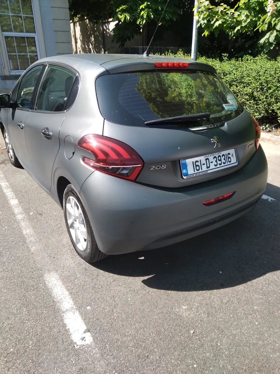 Matte Grey Peugeot 208 2016 - no offers - Image 2