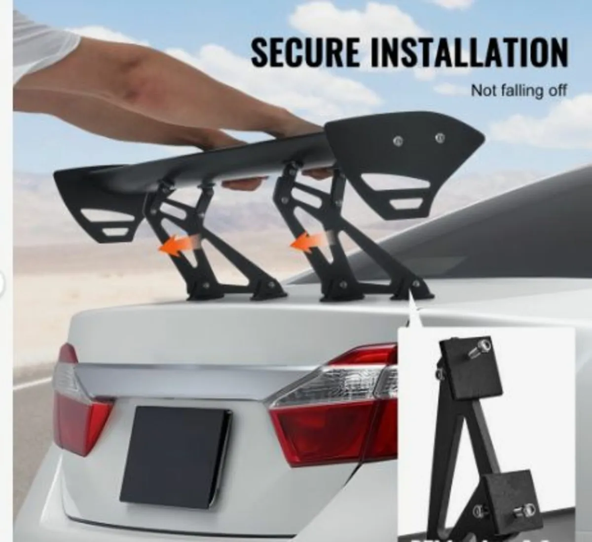 Universal Rear Spoiler GT Style - Image 4