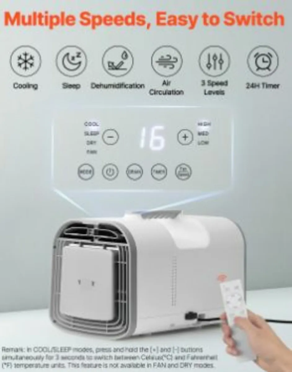 Portable Air Conditioner 4250BTU Tent Air Conditio - Image 4
