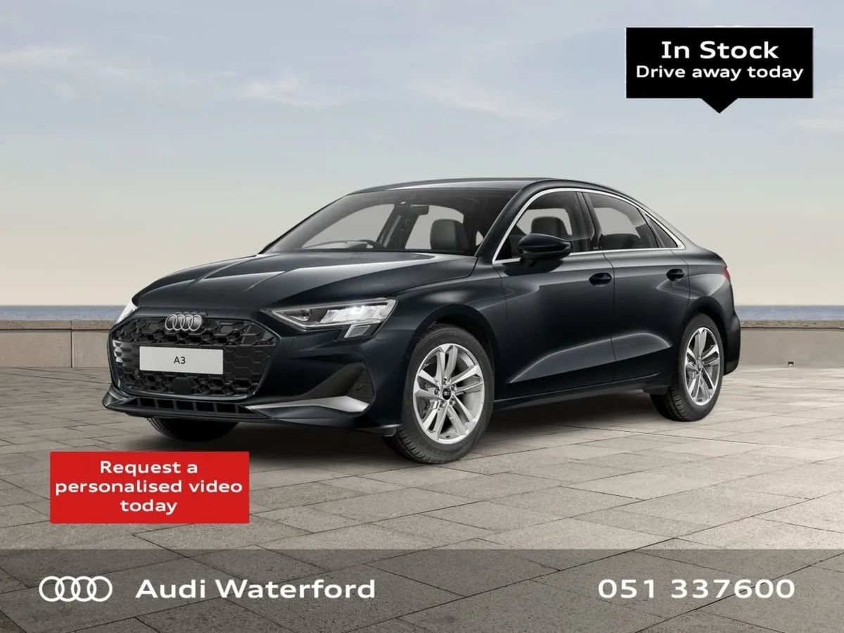 Audi A3 Saloon 30 TDI 115HP SE From  450 per Month - Image 1