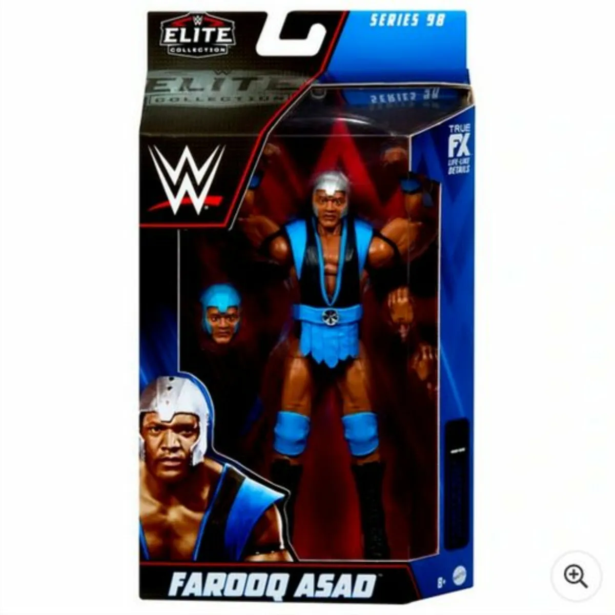 WWE Elite Series 98 Faarooq Asad Action Figure - Image 1