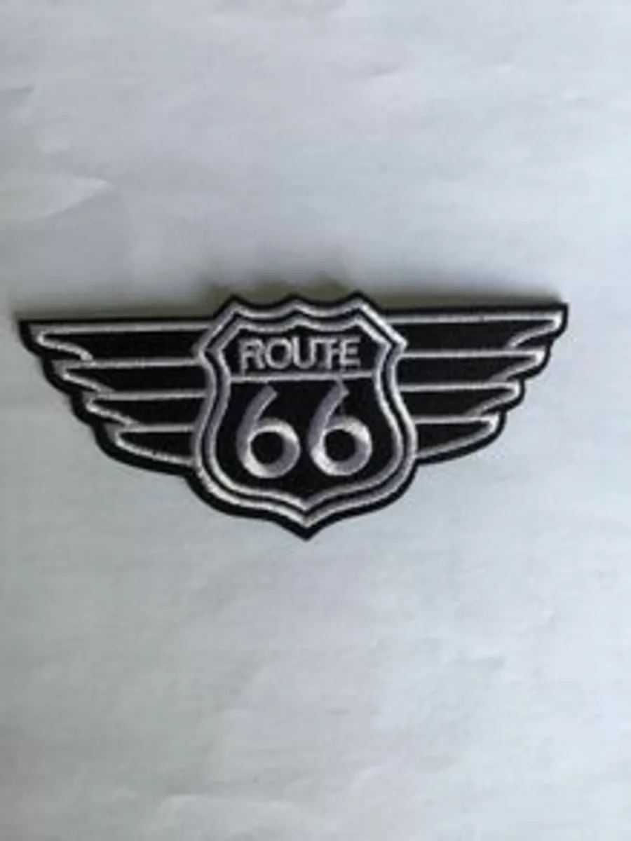 ROUTE 66 Iron/Sew on Patch