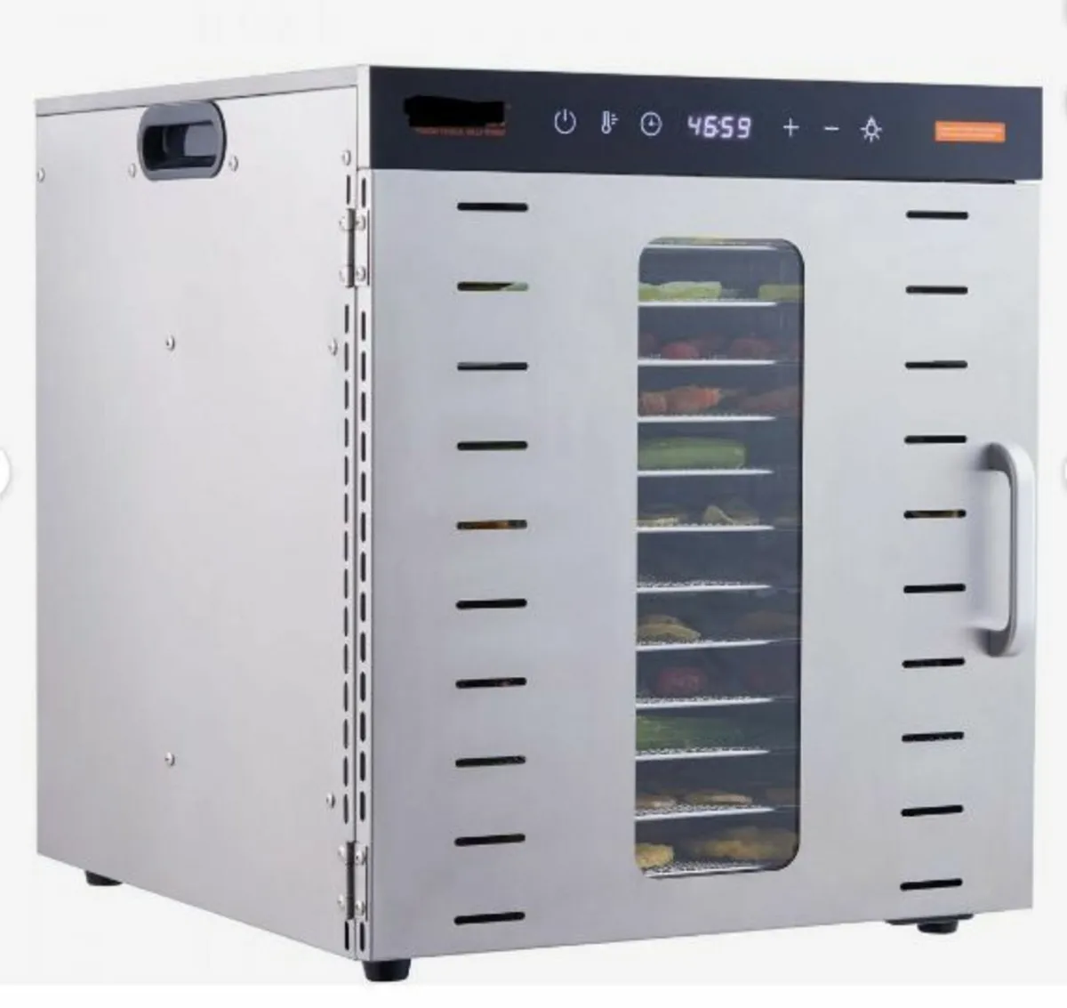 10 Trays Food Dehydrator Machine Stainless Steel - Image 1