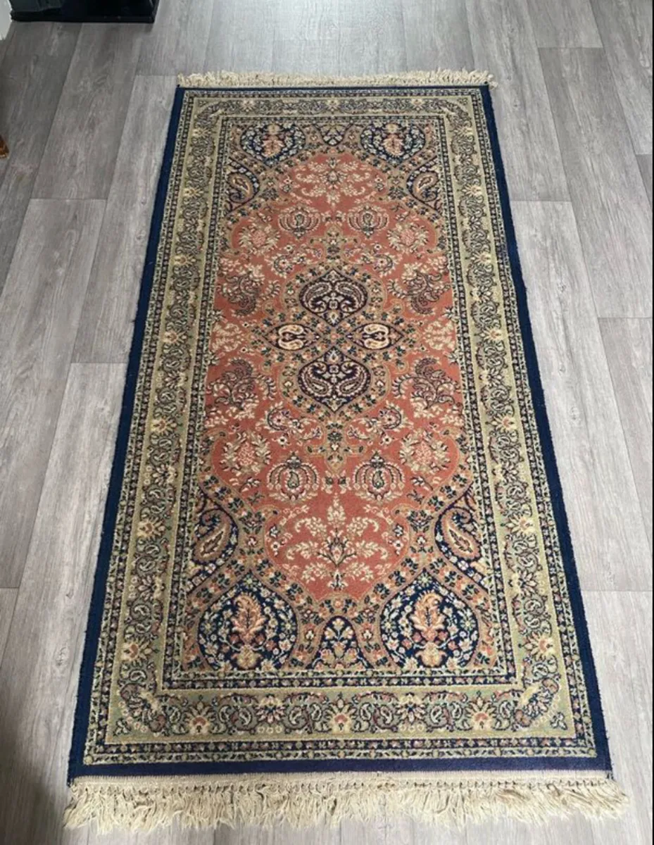 Vintage Wool Rug 188 x 90cm - Image 1
