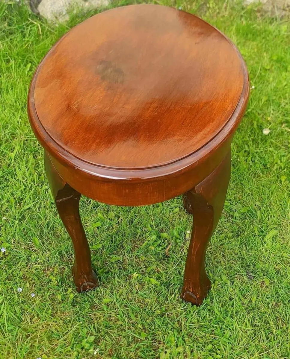 Small Edwardian oval table - Image 1