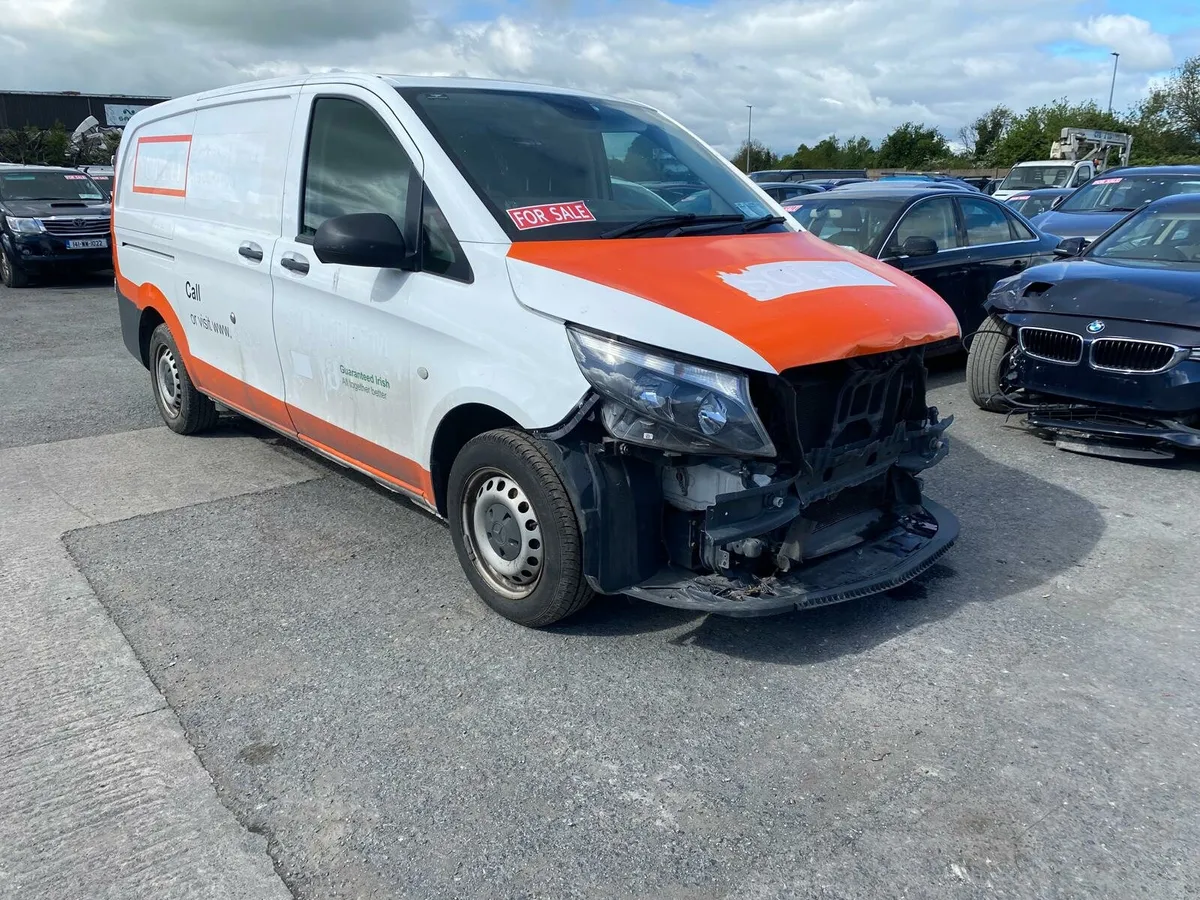 Mercedes Vito 2020 front damage - Image 1