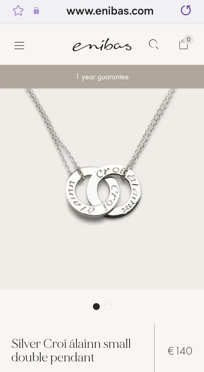 Silver chain and pendant by Enibas - Image 3