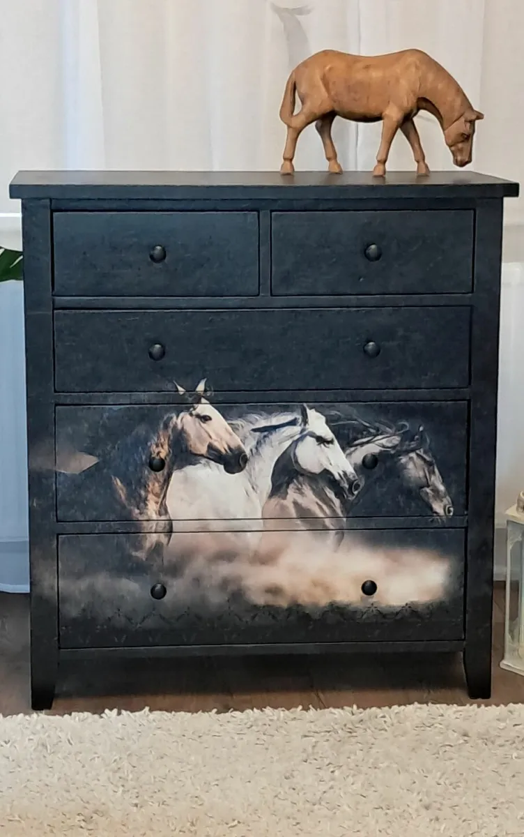 Solid Wood Chest of Drawers - Image 4