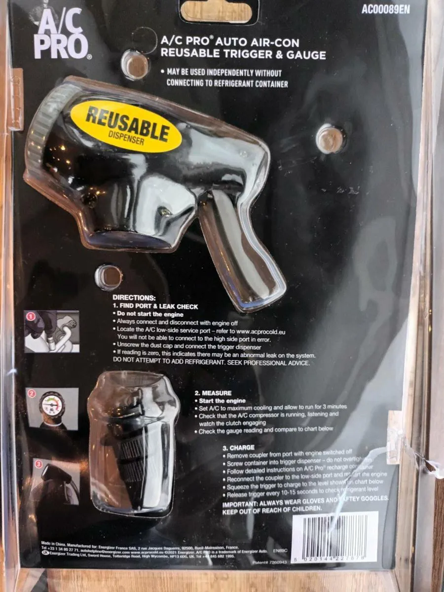 A/C reusable trigger and gauge - Image 2