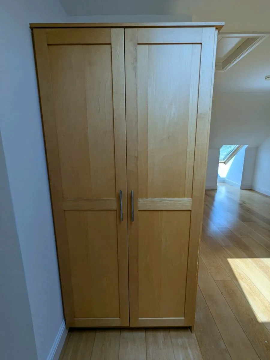 4 x Solid Wood fitted wardrobes - Image 3