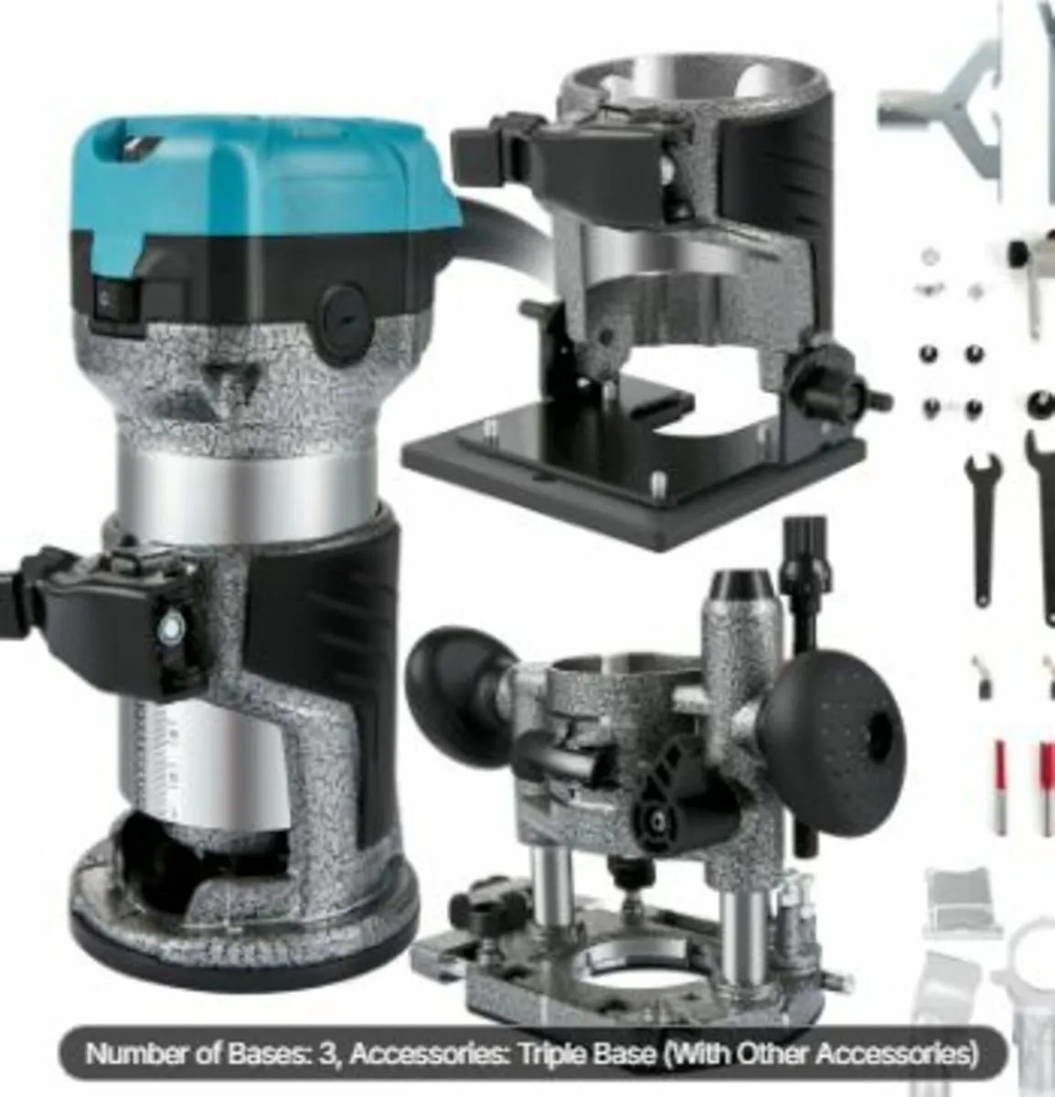 Router Tool, 710W Wood Router, Router for Woodwor - Image 1