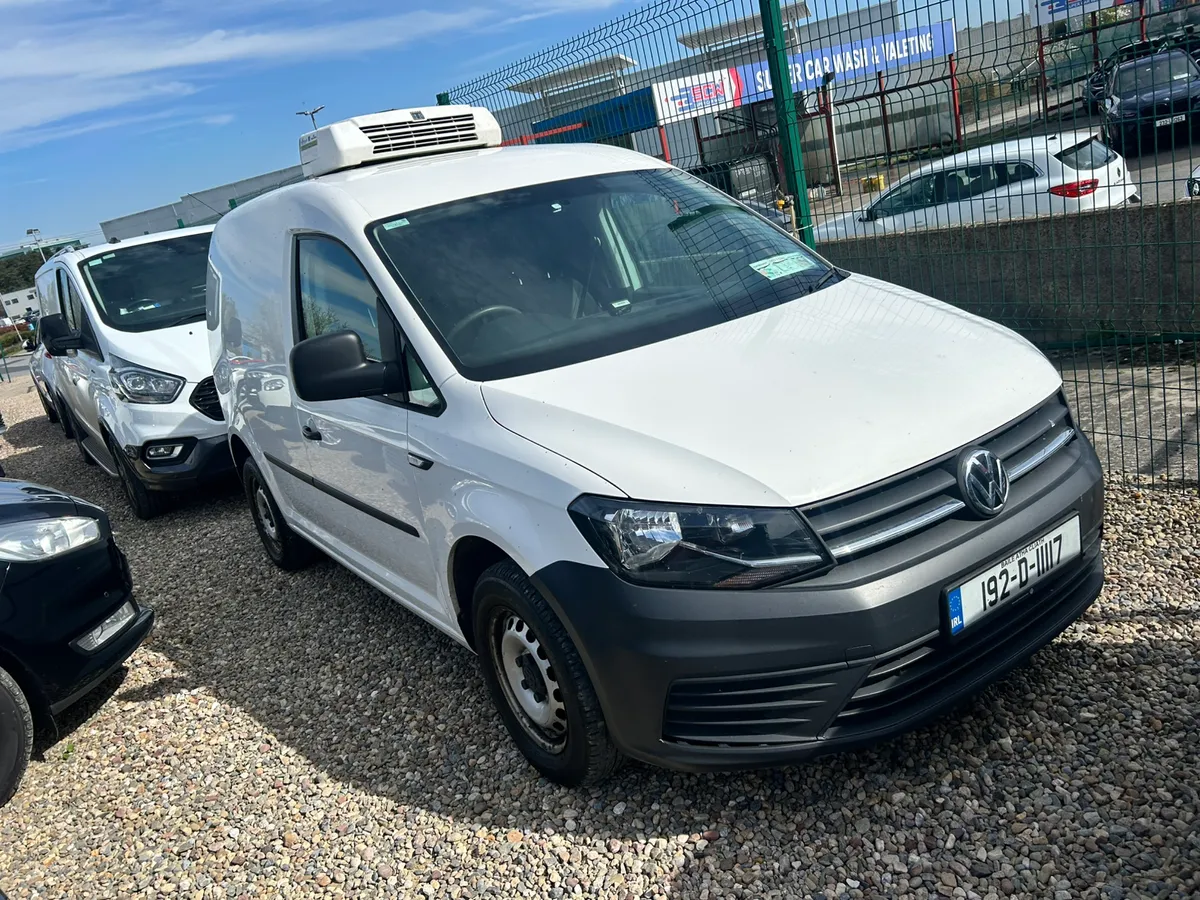 volkswagon caddy fridge van - Image 1