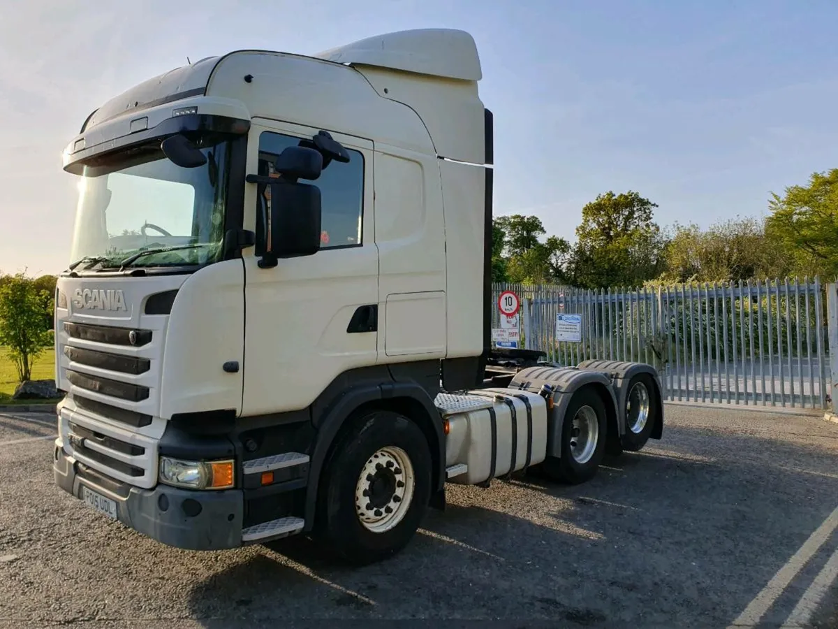 2015 Scania r450 twin wheel tag  manual box - Image 1