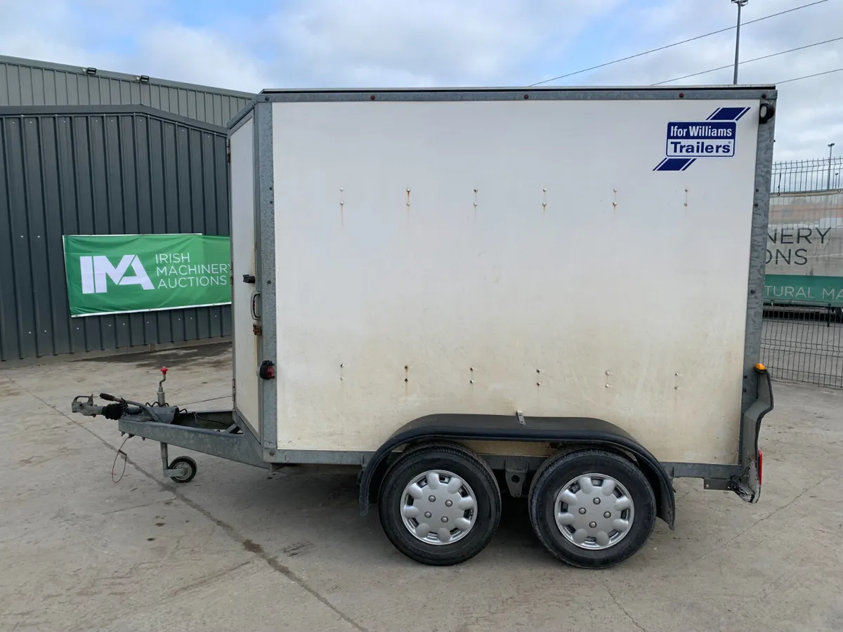BID ONLINE NOW - IFOR WILLIAMS 8X5 BOX TRAILER - Image 2
