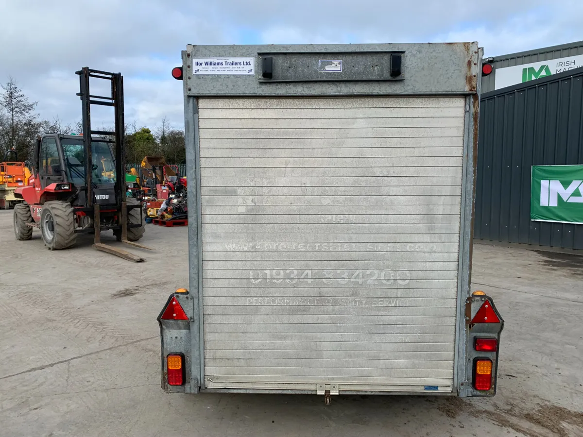 BID ONLINE NOW - IFOR WILLIAMS 8X5 BOX TRAILER - Image 4