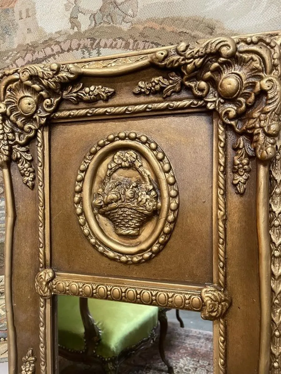 FLASH SALE ! Was 395 Now 295 ! A Beautiful Pair of French Style Panel Mirrors. - Image 2