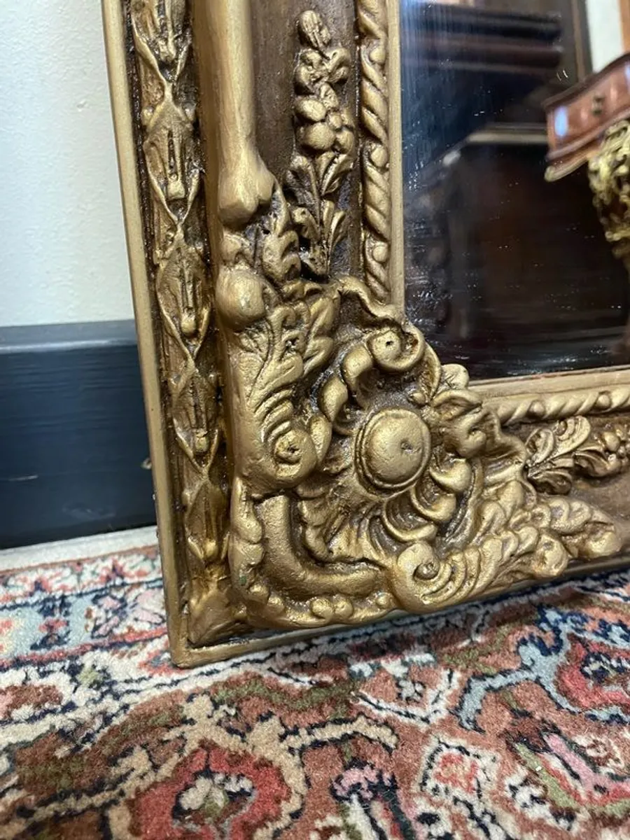 FLASH SALE ! Was 395 Now 295 ! A Beautiful Pair of French Style Panel Mirrors. - Image 3