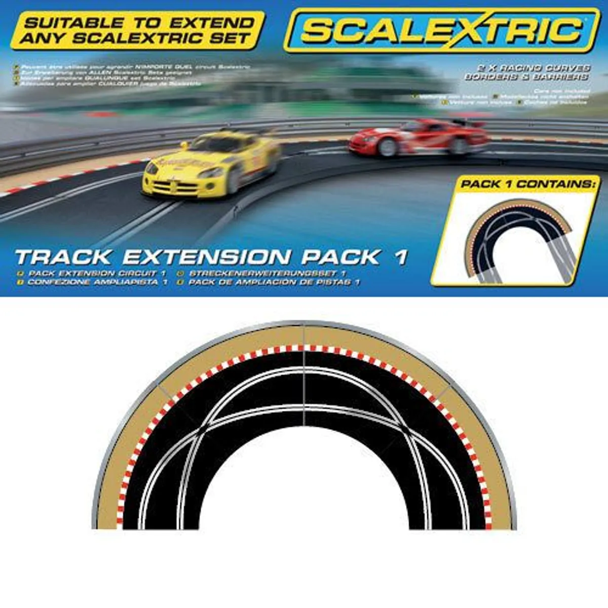 Scalextric C8510: New Track Extension Pack 1 - Image 2