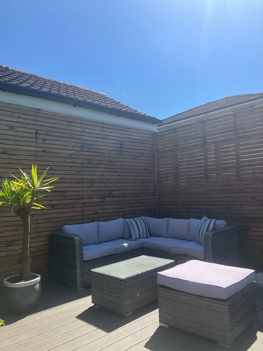 Parma patio 6 seater corner Garden Furniture - Image 3