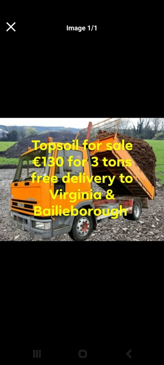 Topsoil for sale