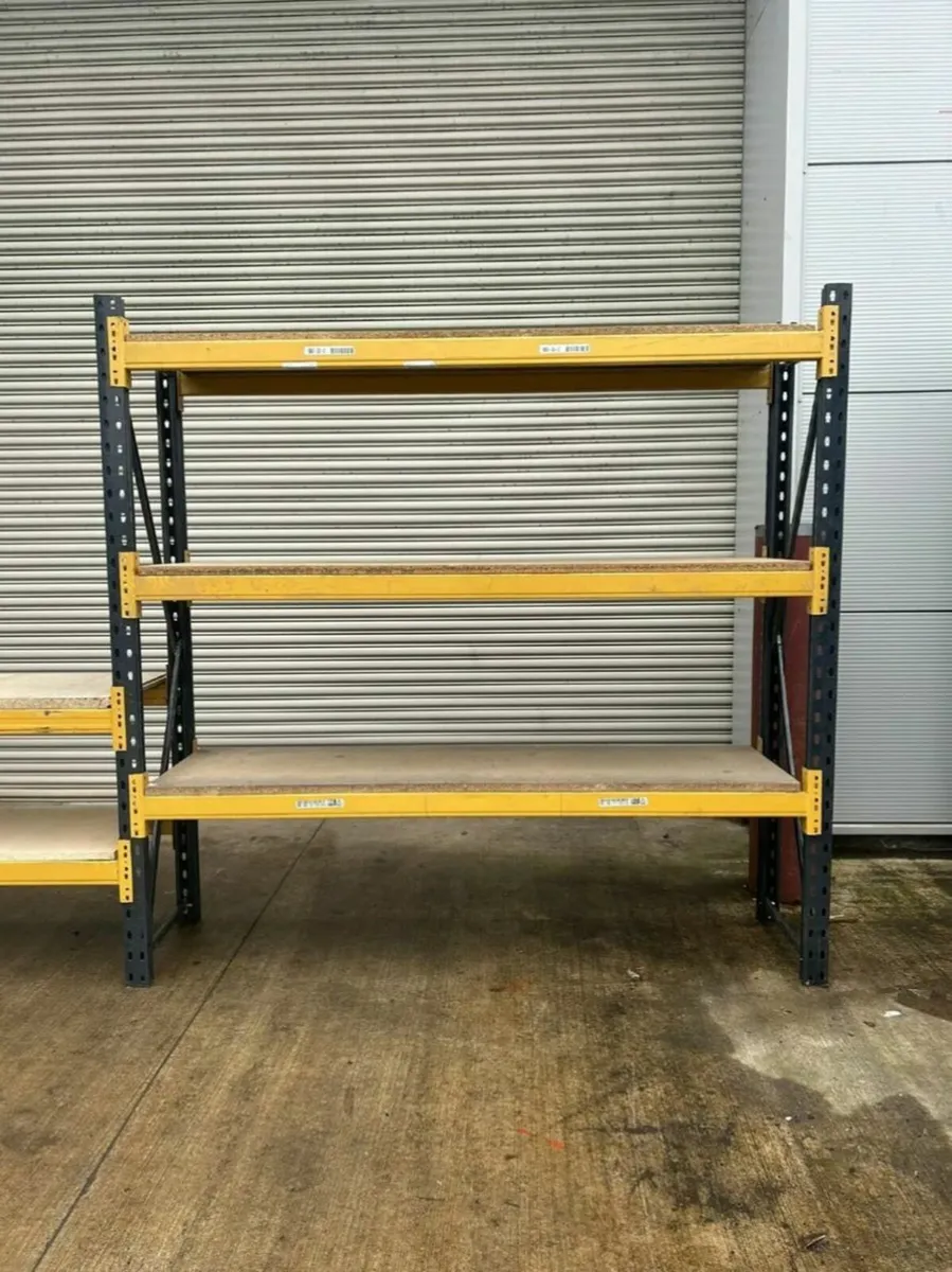 Heavy duty work bench & 3 teir shelving - Image 3