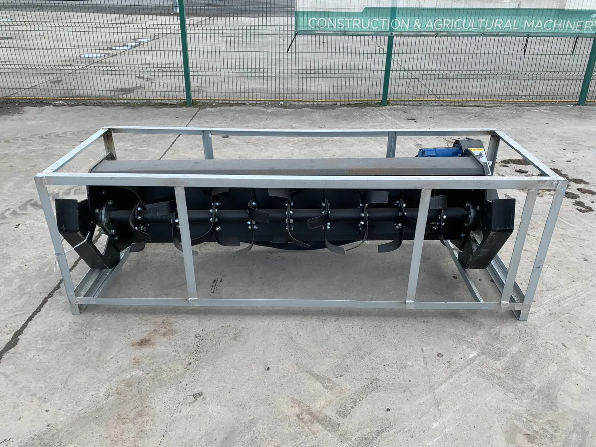 NEW/UNUSED SKIDSTEER HYDRAULIC TILLER FOR AUCTION - Image 1