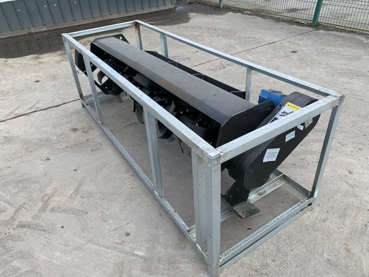NEW/UNUSED SKIDSTEER HYDRAULIC TILLER FOR AUCTION - Image 2