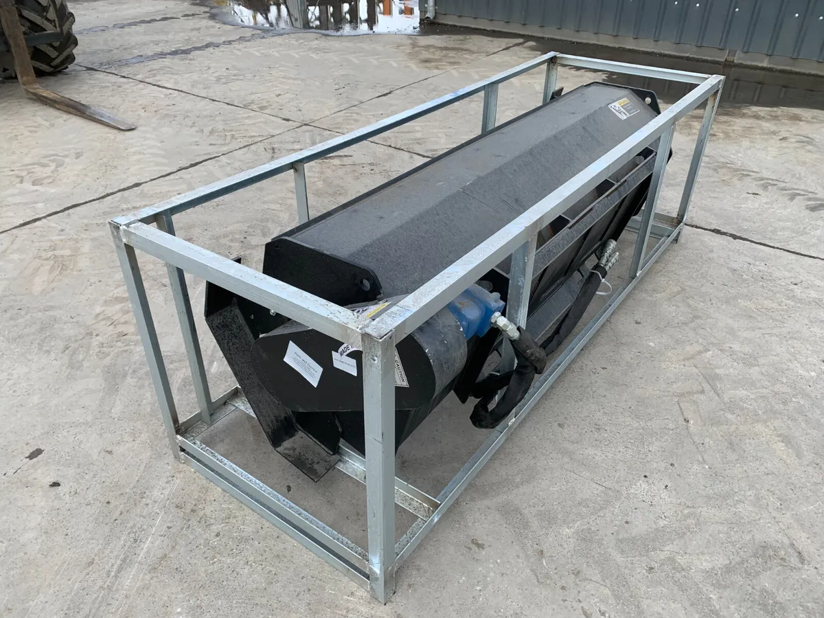 NEW/UNUSED SKIDSTEER HYDRAULIC TILLER FOR AUCTION - Image 4