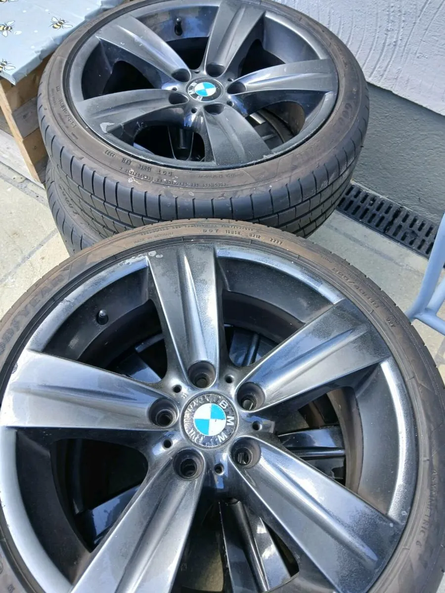 Bmw 18 inch alloy wheels, Goodyear tyres. - Image 4