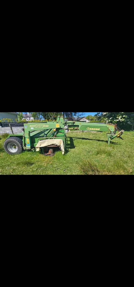 Krone Mower Conditioner and Claas Rake - Image 3