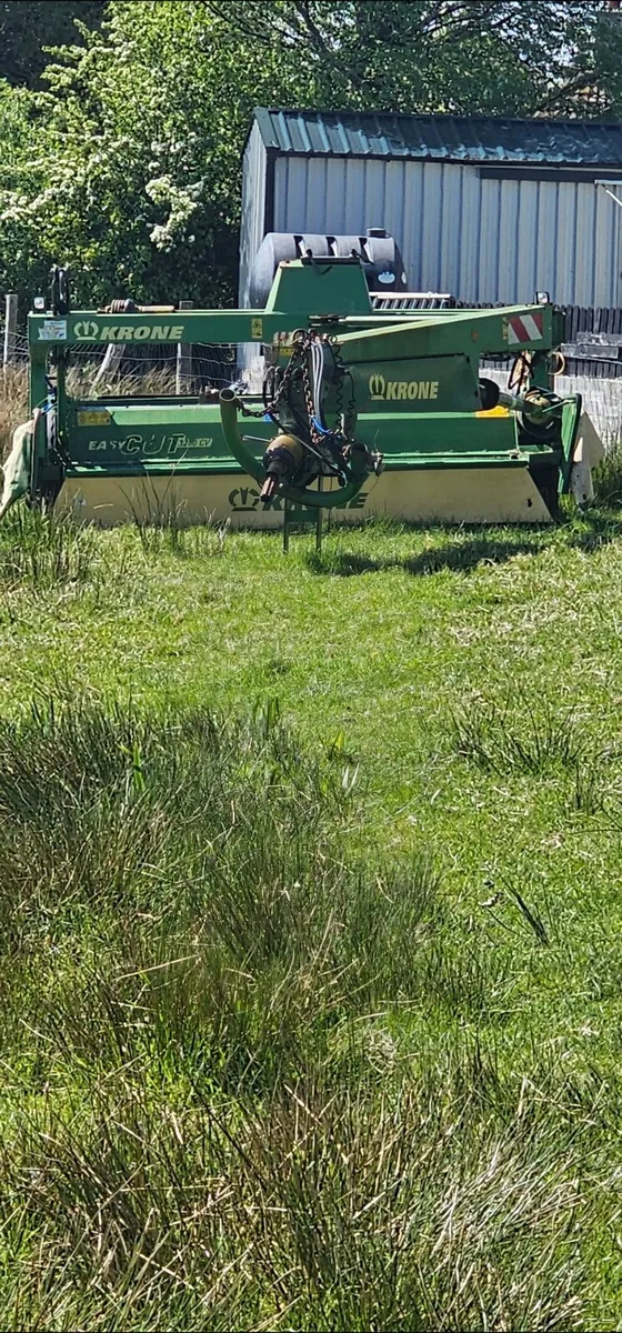 Krone Mower Conditioner and Claas Rake - Image 4
