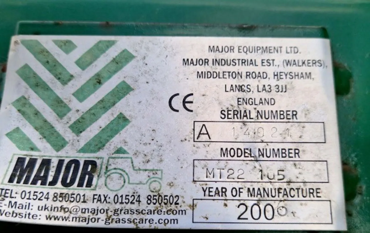 MAJOR MT22 105 FLAIL MULCHER - Image 4