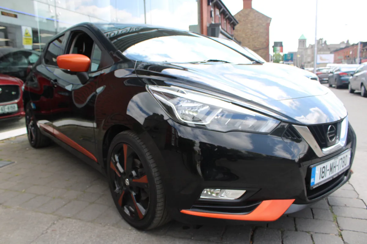 Nissan Micra SVE + AVM ORANGE 2018 *FSH* - Image 2