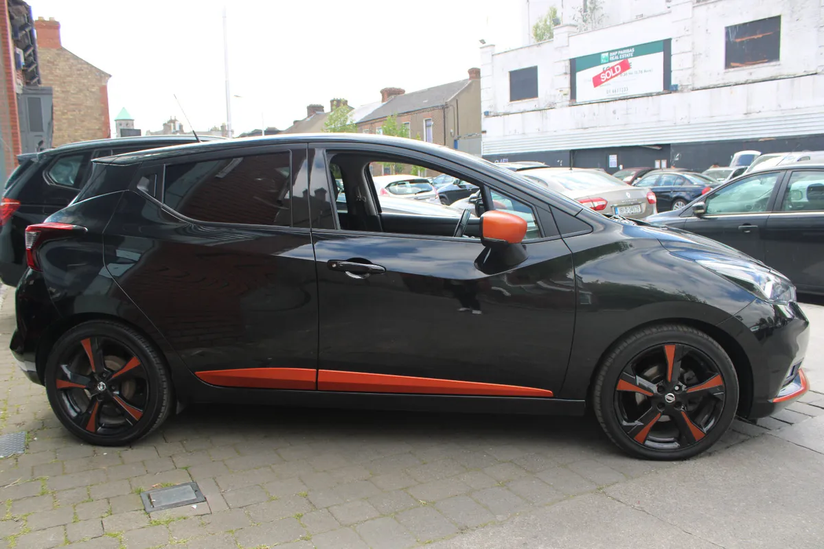Nissan Micra SVE + AVM ORANGE 2018 *FSH* - Image 3