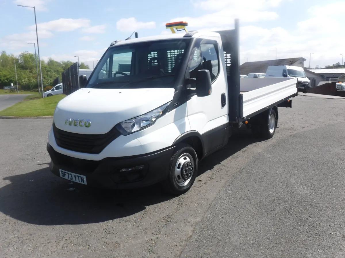 Iveco Daily 2023 35-140 13ft7"aluminium dropside. - Image 1
