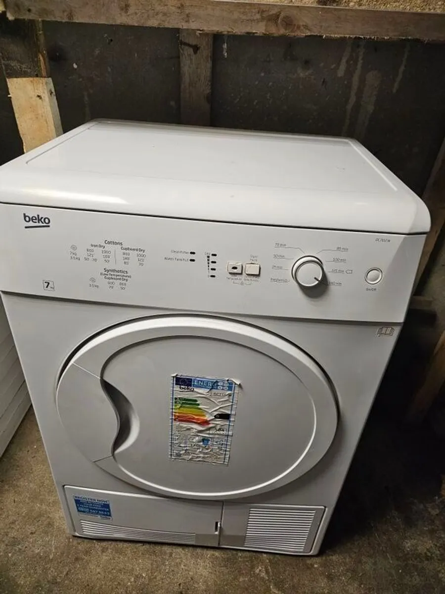 condensing tumble dryer