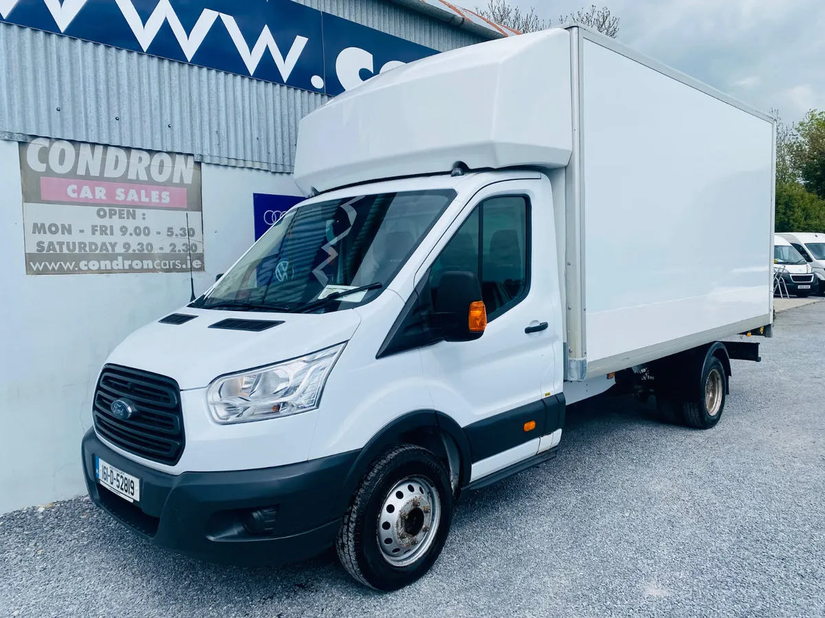 2016 FORD TRANSIT 2.2 TDCI MWB TWIN WHEEL LUTON - Image 1