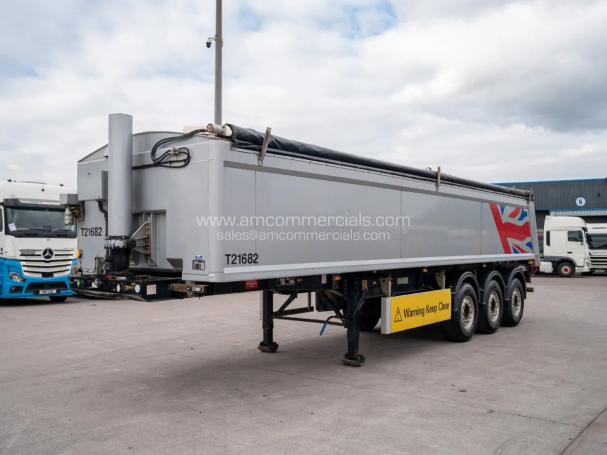 2017 WILCOX AGGREGATE TIPPING TRAILER - Image 3