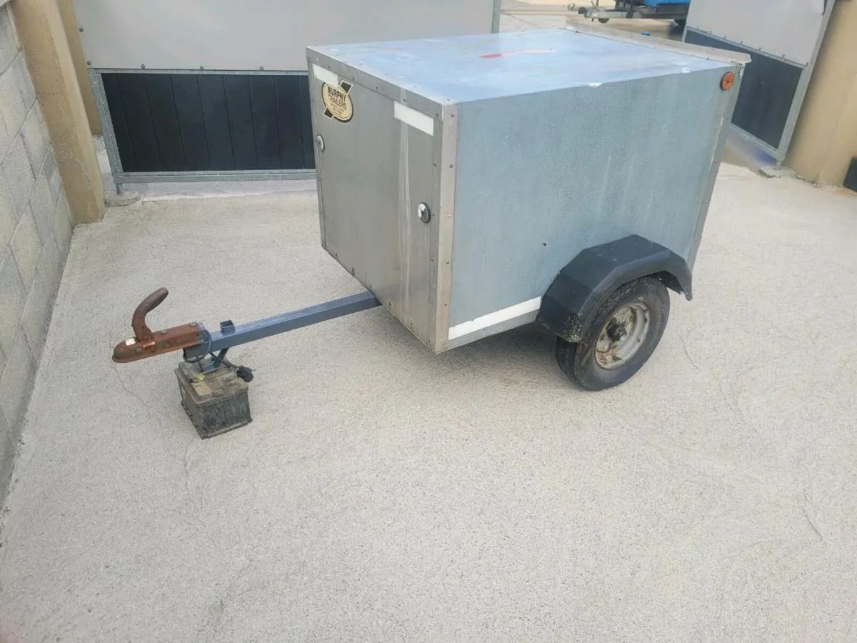 Murphy trailer 4ft long 3ft wide - Image 1
