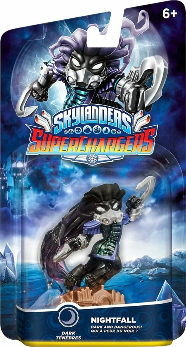 Skylanders Superchargers NIGHTFALL rare Trap Team - Image 1