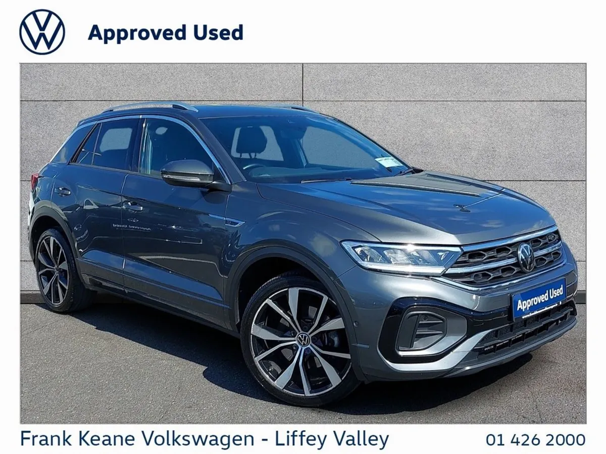 Volkswagen T-Roc R-line Auto 1.5tsi 150BHP  rear - Image 1