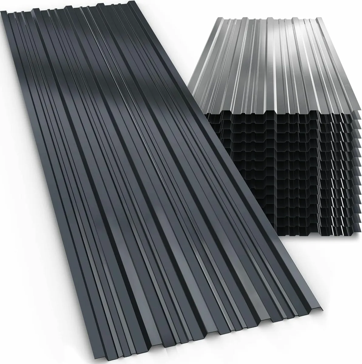 4 x Metal Roof Sheets - Image 1