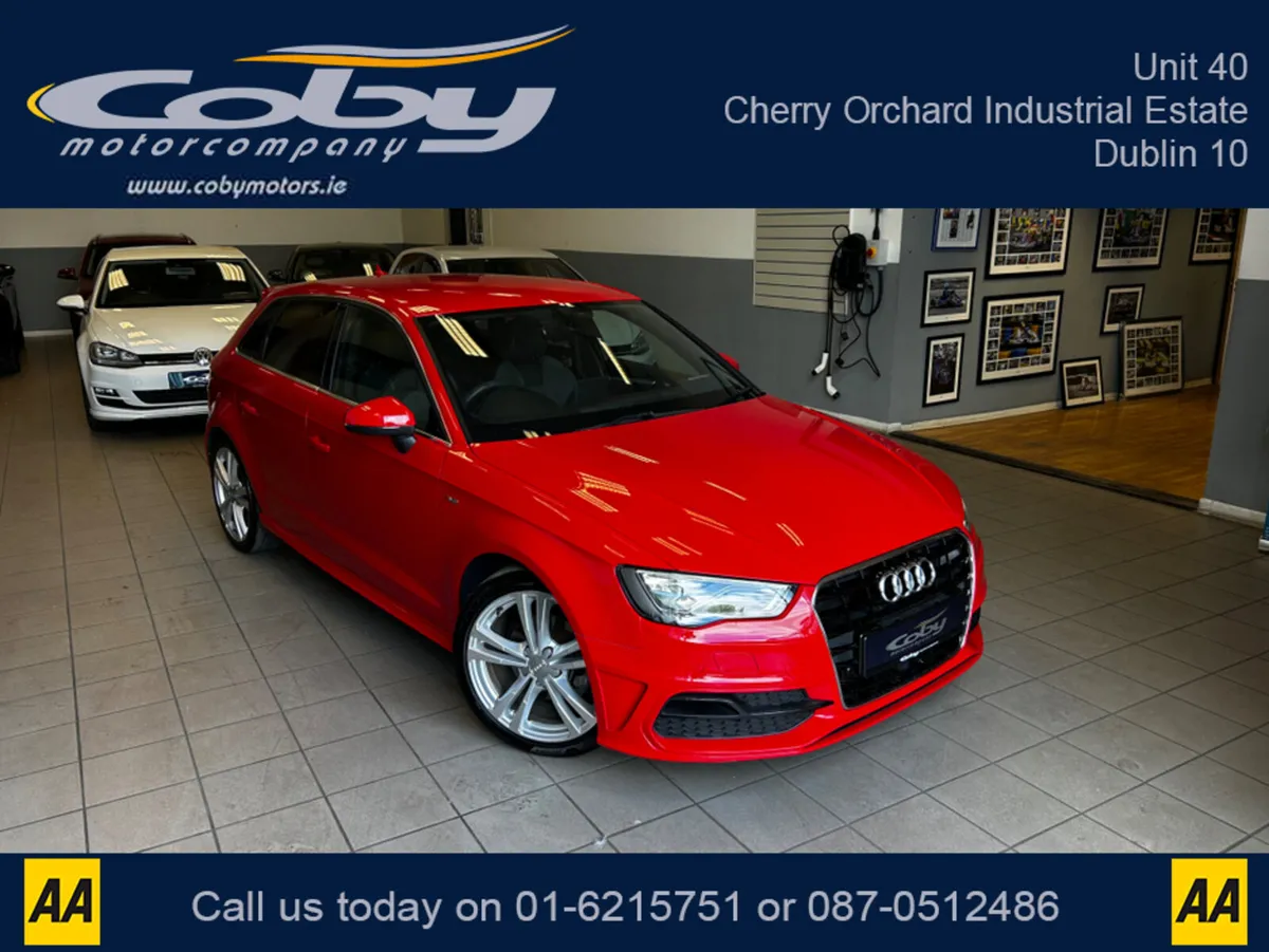 Audi A3 1.4 5DR AUTO S Line. Stunning Car New NCT - Image 1