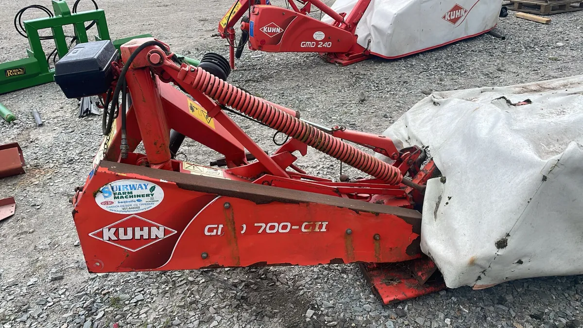 9ft used kuhn mower - Image 3